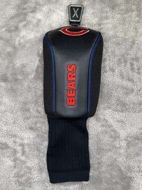 McArthur Chicago Bears NFL Golf Club Headcover Fairway Wood Hybrid X